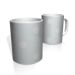Caneca De Porcelana Nerderia e Lojaria gray bolas brancas colorido