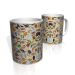 Caneca De Porcelana Nerderia e Lojaria reino animal 2 colorido