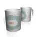 Caneca De Porcelana Nerderia e Lojaria smile colorido
