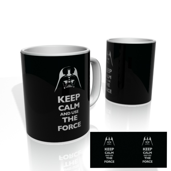 Caneca Nerderia - Vader Keep Calm