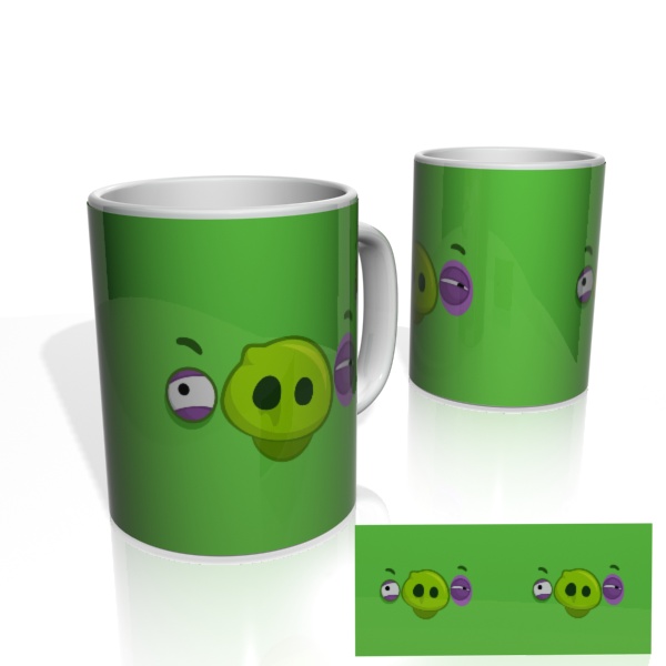 Caneca Nerderia Angry Pig