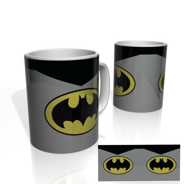 Caneca Nerderia Batman Old