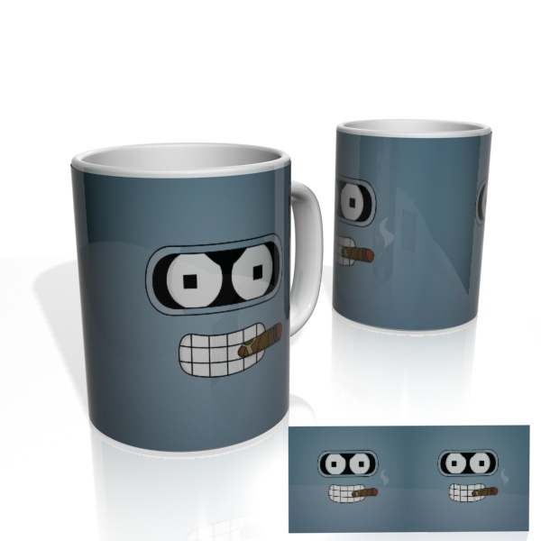 Caneca Nerderia Bender