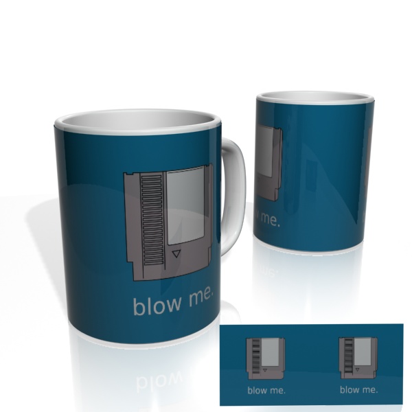 Caneca Nerderia Blow Me