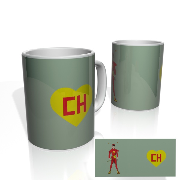 Caneca Nerderia Chapoin Cartoon