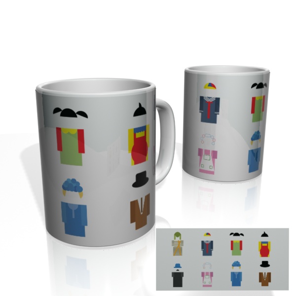 Caneca Nerderia Chaves Minimalista