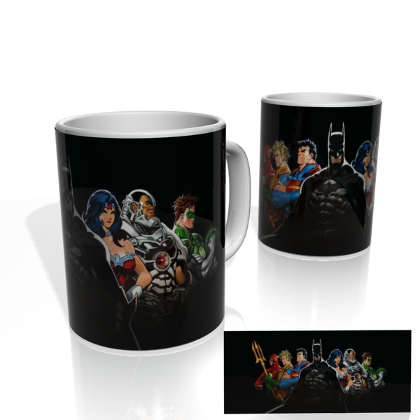 Caneca Nerderia Dc Comics