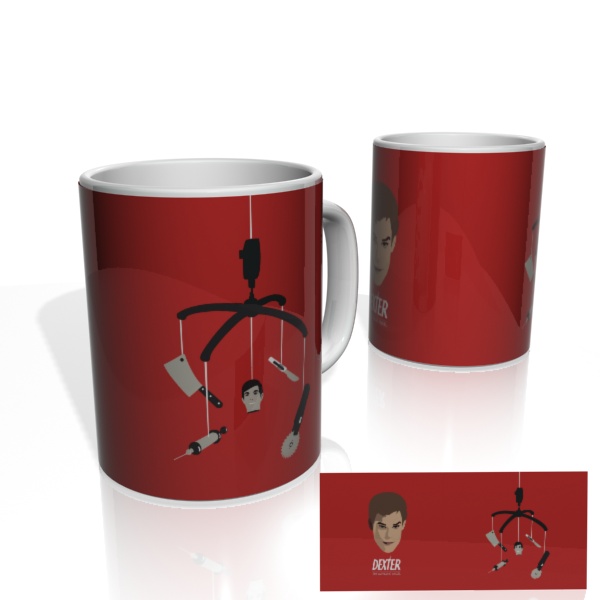 Caneca Nerderia Dexter