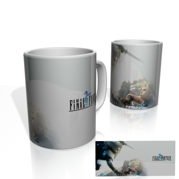 Caneca Nerderia Final Fantasy