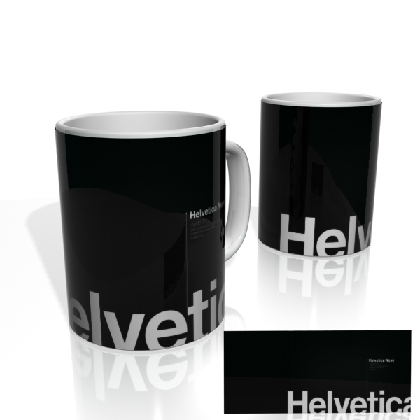 Caneca Nerderia Helvetica
