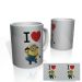 Caneca Nerderia I Love Minions