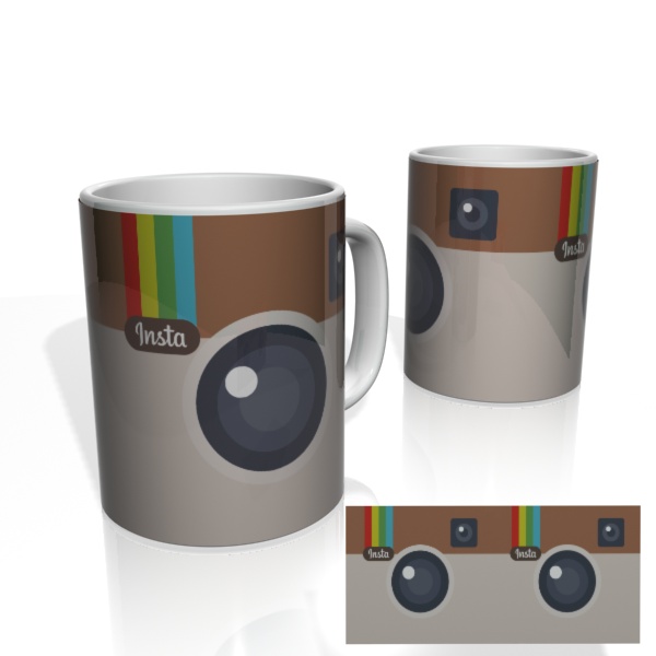 Caneca Nerderia Insta