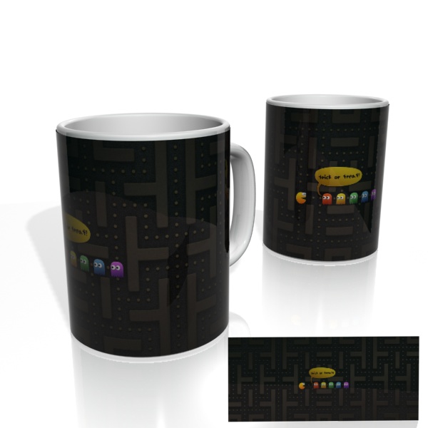 Caneca Nerderia Pacman Tick