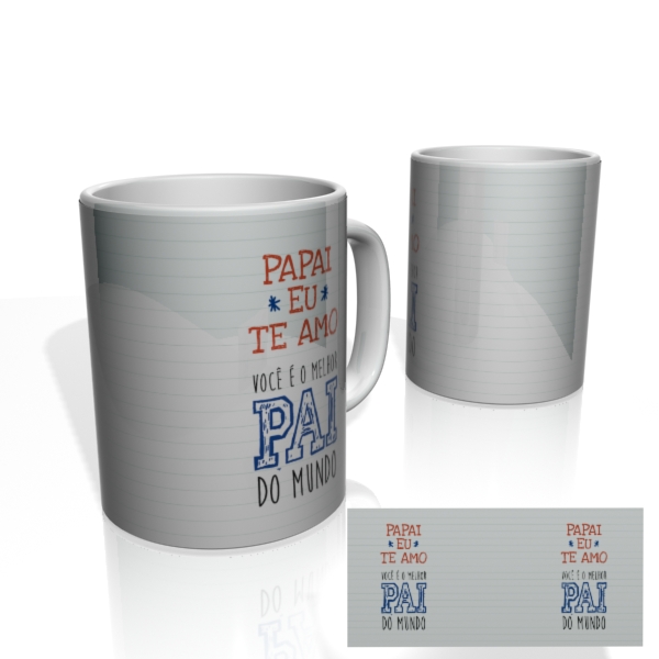 Caneca Nerderia Pai Caderno