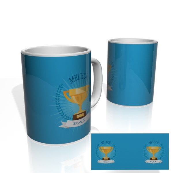 Caneca Nerderia Pai Trofeu