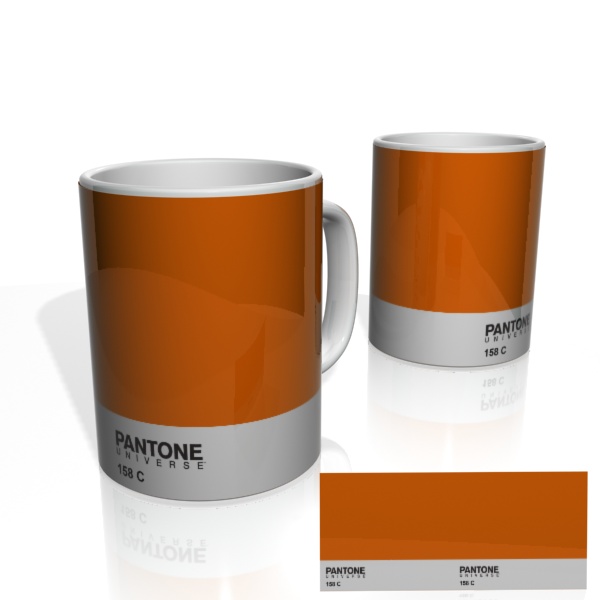 Caneca Nerderia Pantone 158C