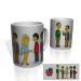 Caneca Nerderia Simpsons Big Bang Theory