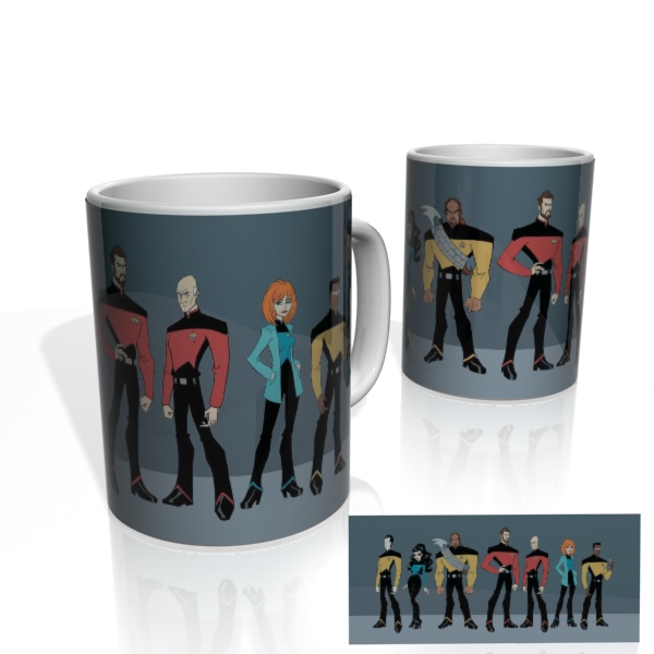 Caneca Nerderia Star Trek