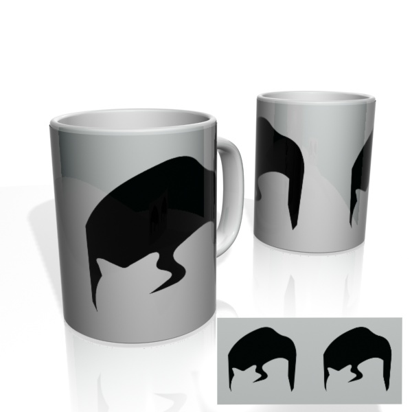 Caneca Nerderia Supermna Minimalista