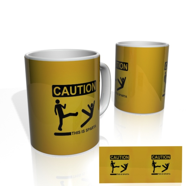 Caneca Nerderia This Is Esparta