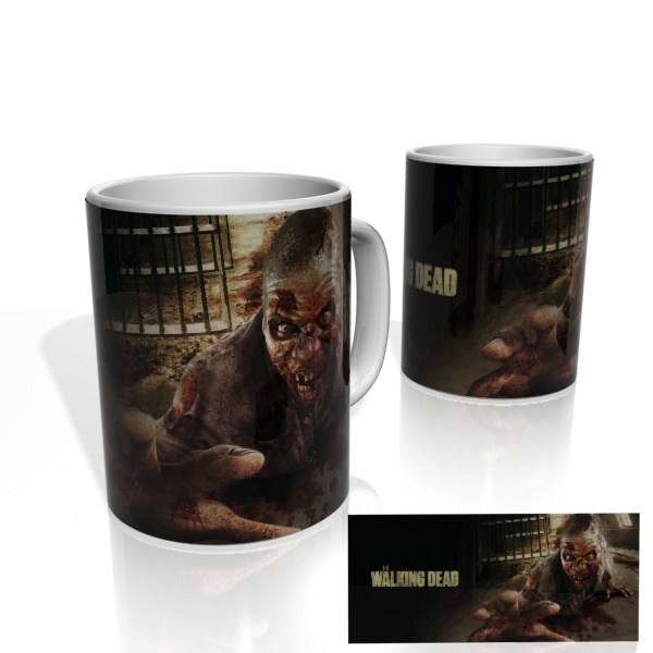 Caneca Nerderia Waking Dead