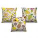 Combo De Almofadas Frutas 40X40Cm