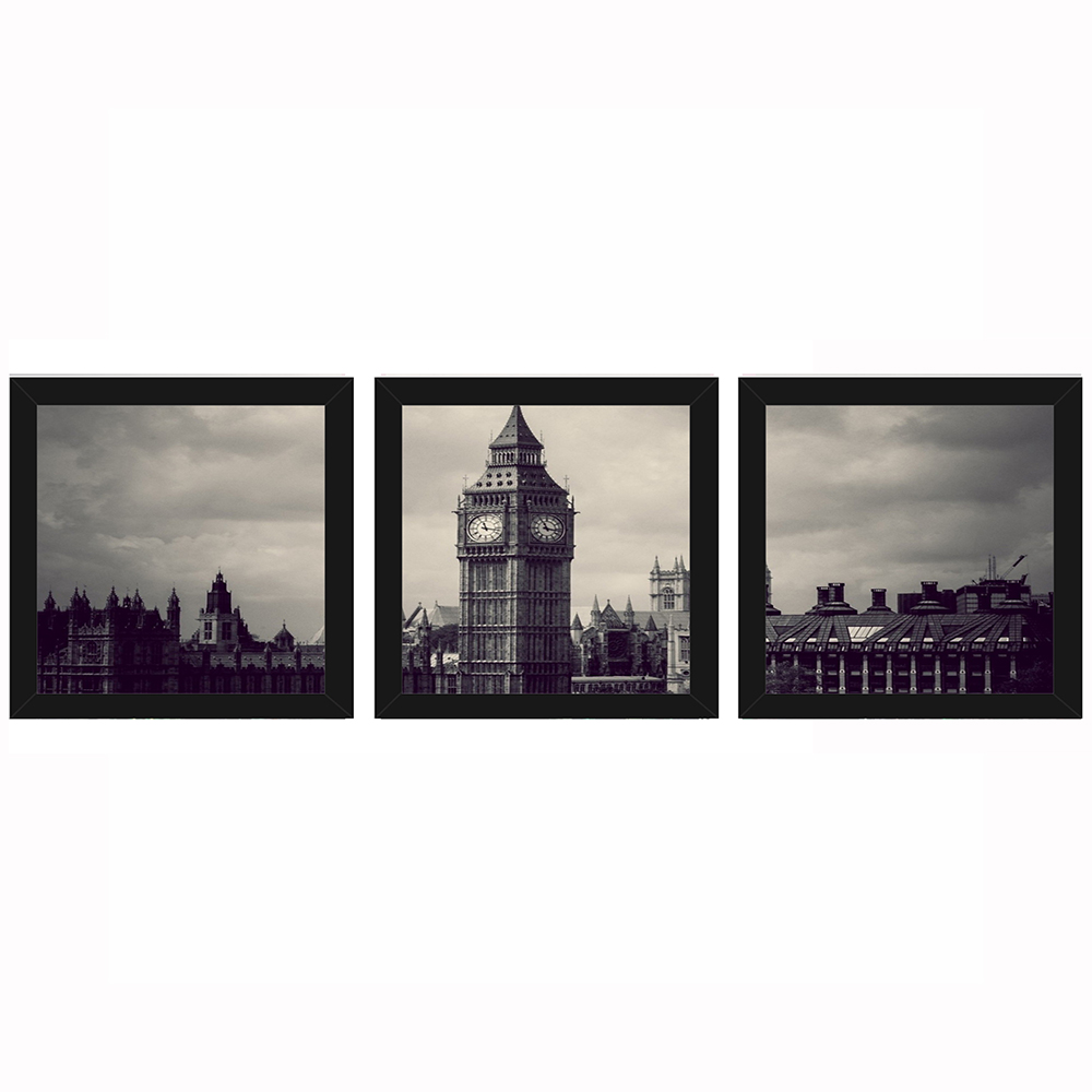 Combo Quadro Decorativo 20X20Cm X3
