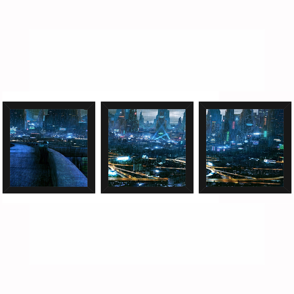 Combo Quadro Decorativo 20X20Cm X3