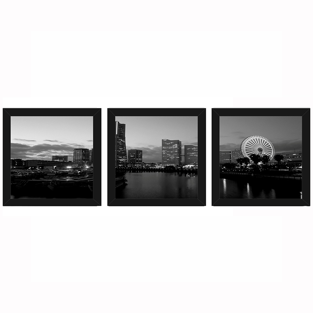Combo Quadro Decorativo 20X20Cm X3