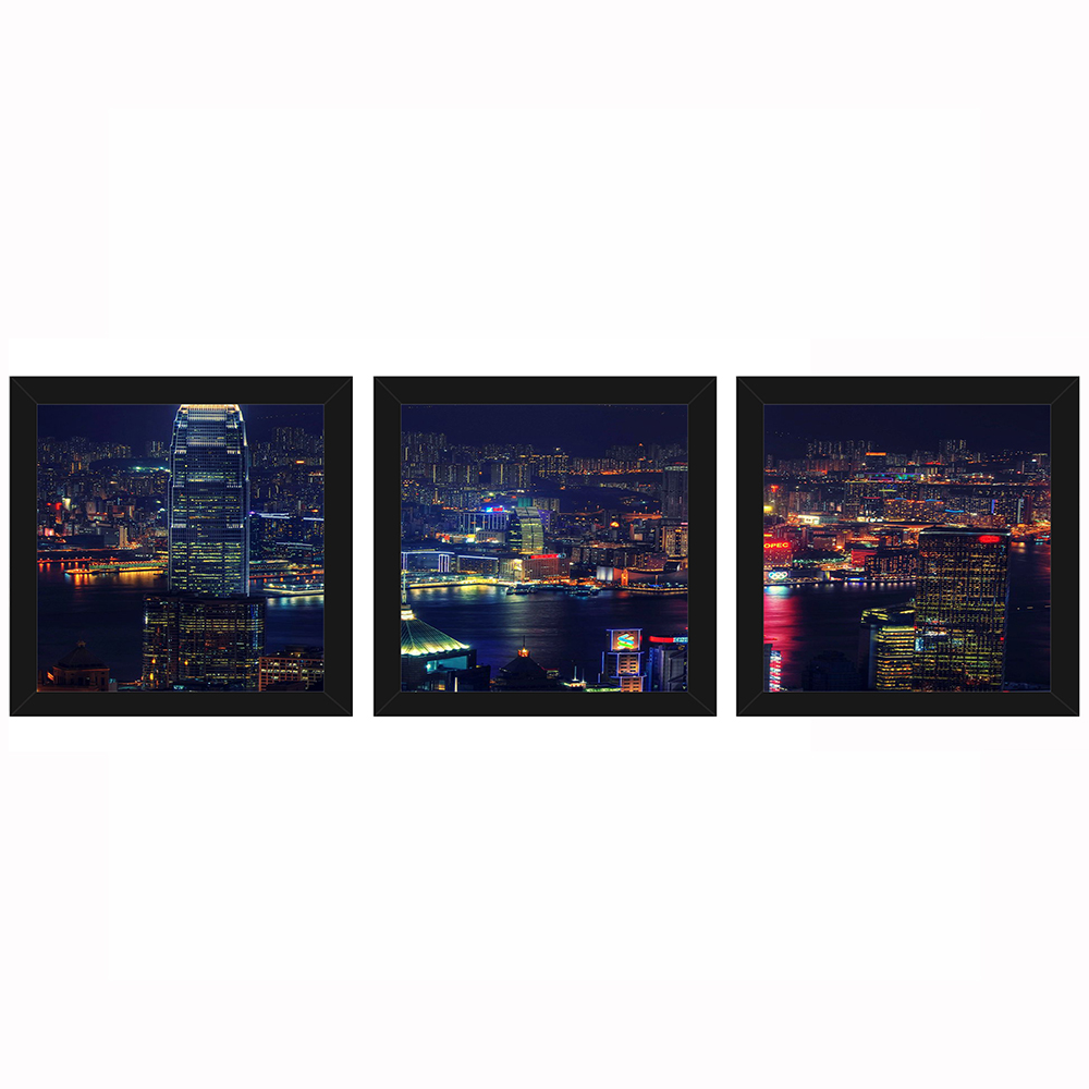 Combo Quadro Decorativo 20X20Cm X3