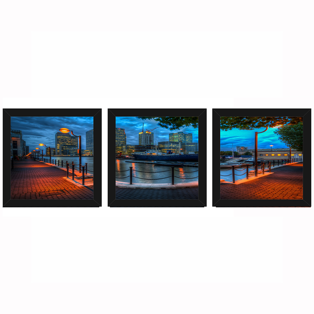 Combo Quadro Decorativo 20X20Cm X3