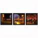 Combo Quadro Decorativo 20X20Cm X3