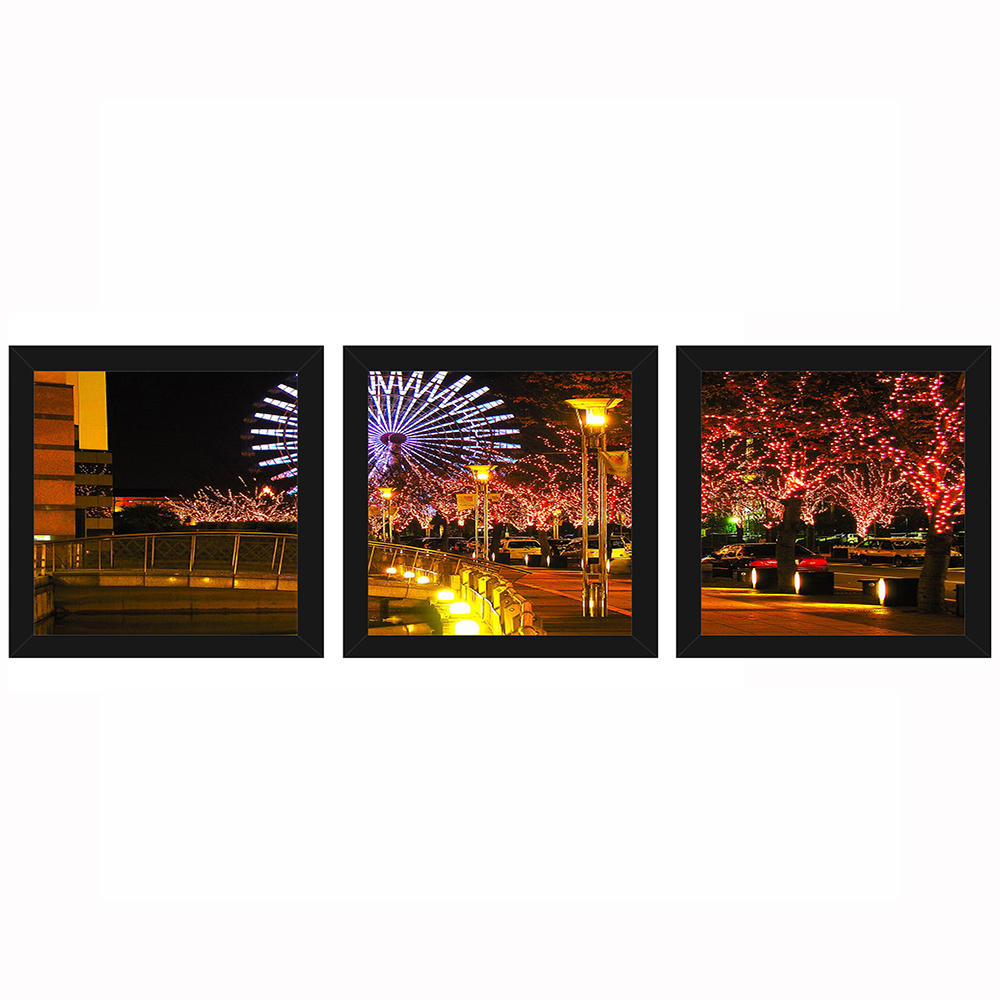 Combo Quadro Decorativo 20X20Cm X3