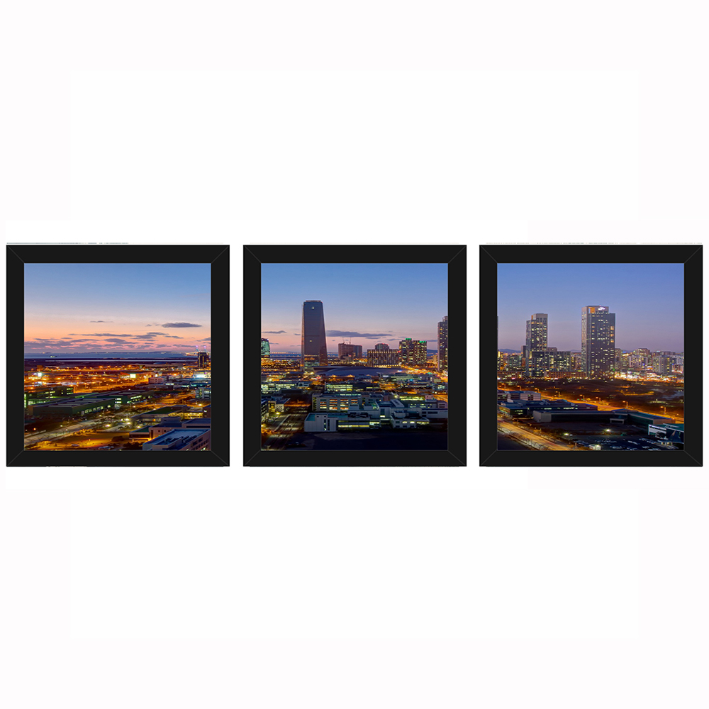 Combo Quadro Decorativo 20X20Cm X3