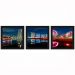 Combo Quadro Decorativo 20X20Cm X3