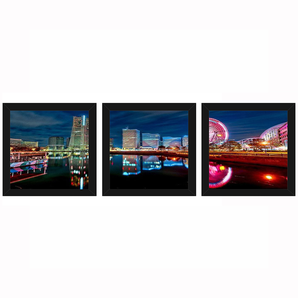 Combo Quadro Decorativo 20X20Cm X3