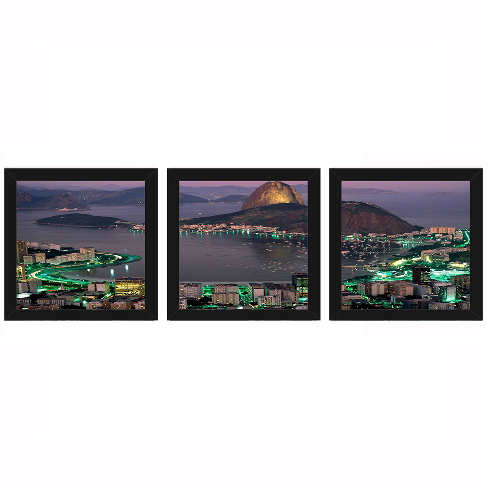 Combo Quadro Decorativo 20X20Cm X3