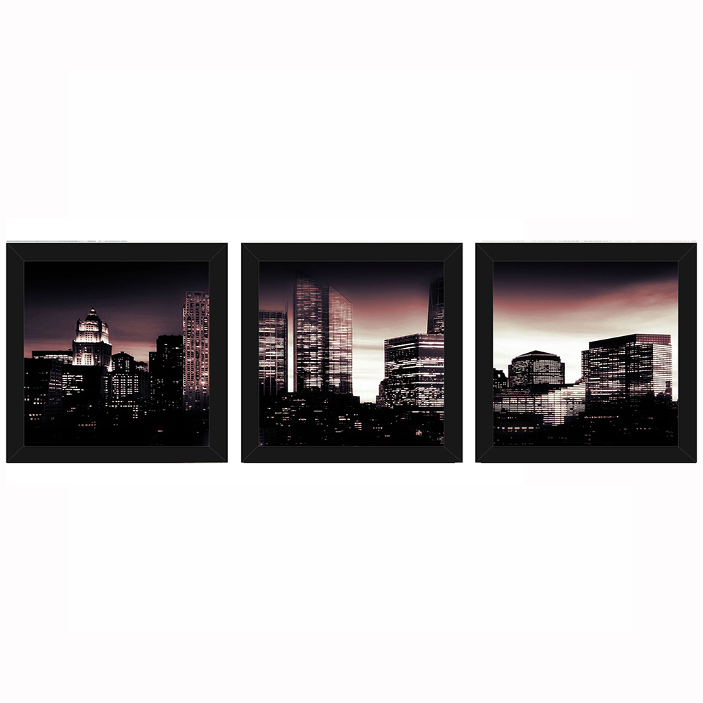 Combo Quadro Decorativo 20X20Cm X3