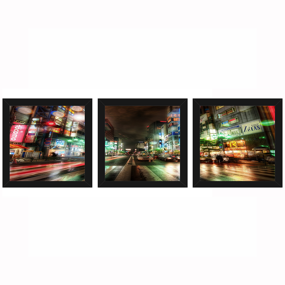 Combo Quadro Decorativo 20X20Cm X3