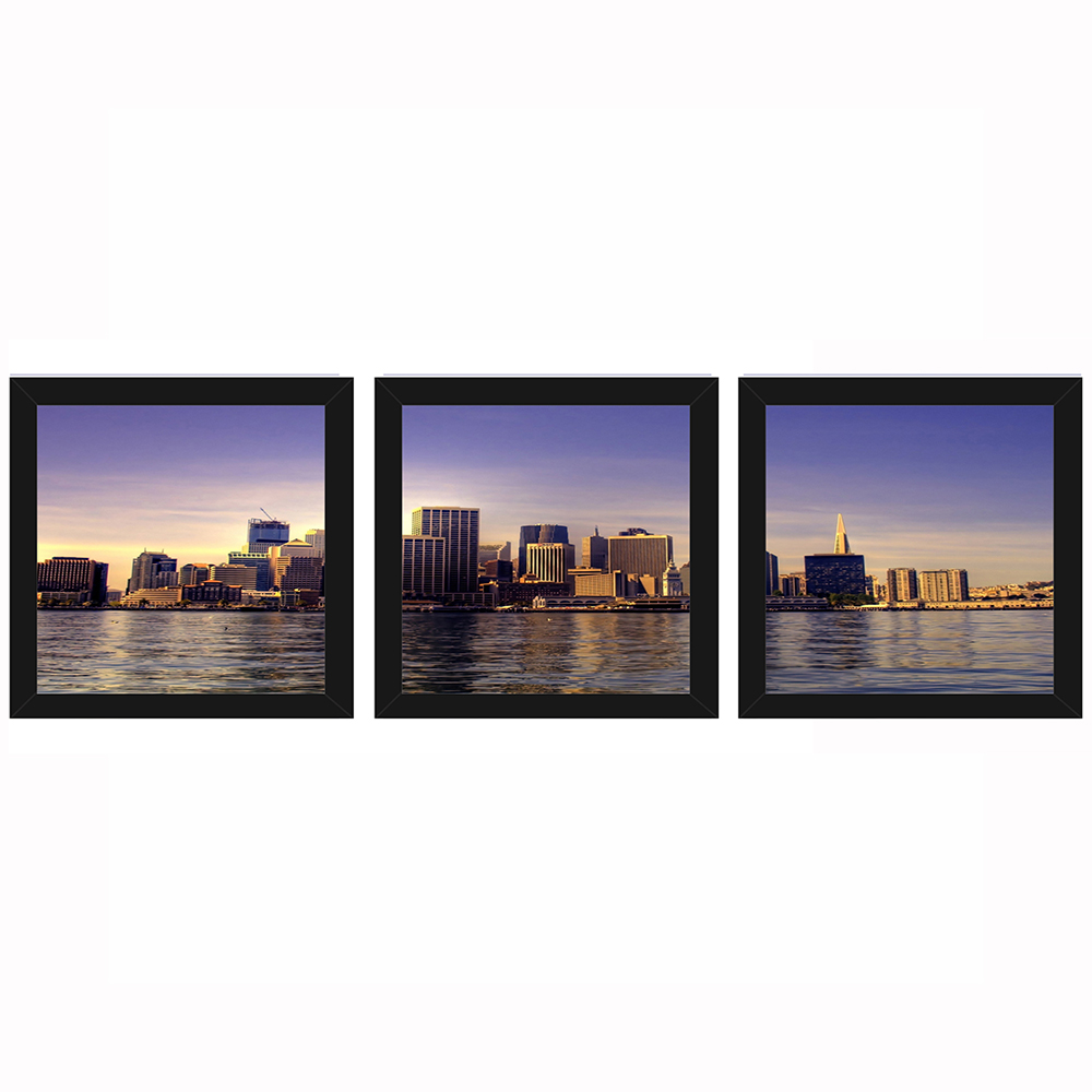 Combo Quadro Decorativo 20X20Cm X3