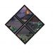 Combo Quadro Decorativo 20X20Cm X4