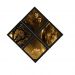 Combo Quadro Decorativo 20X20Cm X4