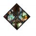 Combo Quadro Decorativo 20X20Cm X4