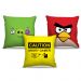 Combo de almofadas 40 x 40 cm (3und.) Nerderia e Lojaria angry bird 01 colorido