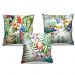 Combo de almofadas 40 x 40 cm (3und.) Nerderia e Lojaria animais floresta colorido