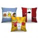 Combo de almofadas 45 x 45 cm (3und.) Nerderia e Lojaria aqua teen 01 colorido
