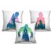 Combo de almofadas 45 x 45 cm (3und.) Nerderia e Lojaria avengers 02 colorido