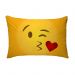 Fronha Para Travesseiro Nerderia Emoticon Whatsapp Beijo