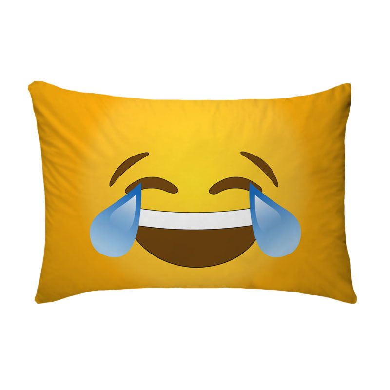Fronha Para Travesseiro Nerderia Emoticon Whatsapp Risada