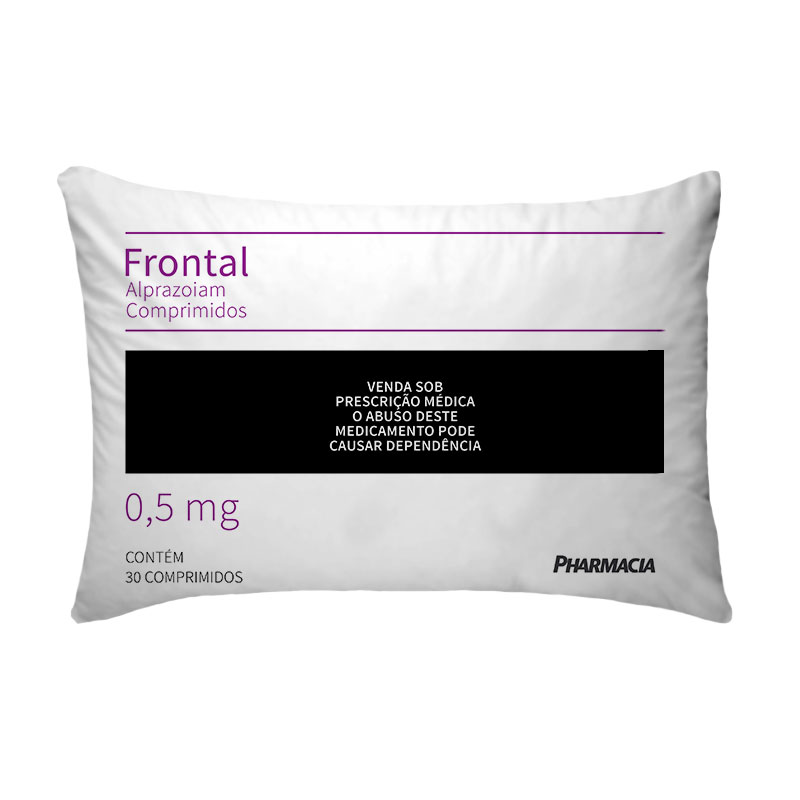 Fronha Para Travesseiro Nerderia Remedio Frontal